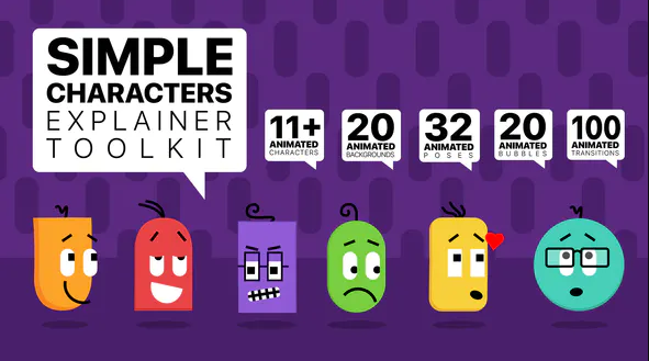 Videohive Simple Characters Explainer Toolkit Free Download (premium)