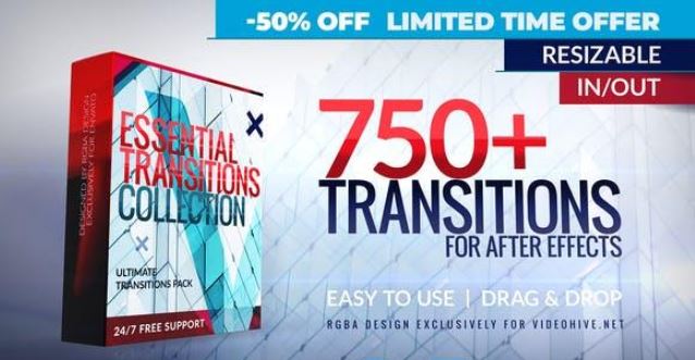 Videohive Transitions Free Download