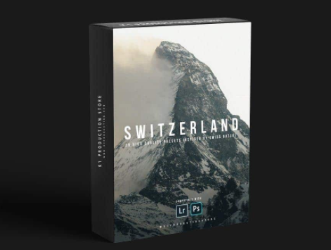 CreativeMarket – SWITZERLAND INSPIRED PRESETS 4719474 (Premium)