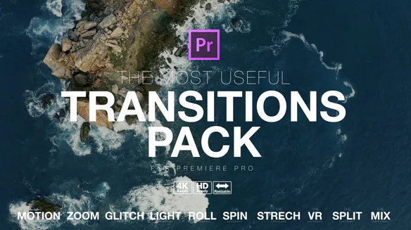 Videohive The Most Useful Transitions Pack for Premiere Pro 27730212 Free Download