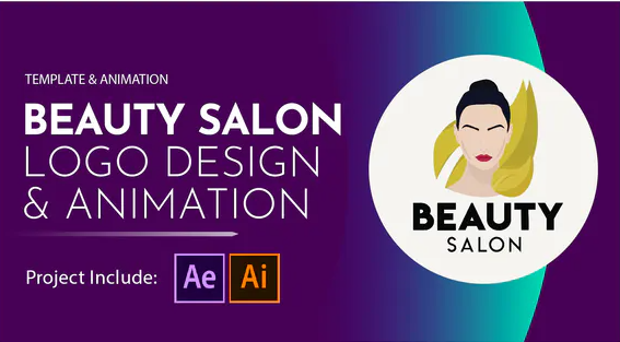 Videohive Beauty Salon Logo Design and Animation 28581380 Free Download