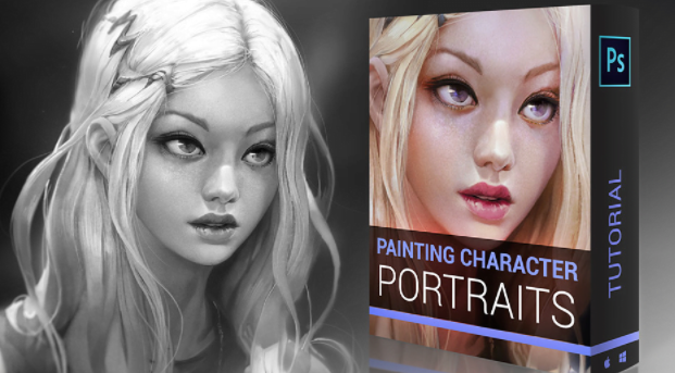 Painting Character Portraits by Marc Brunet