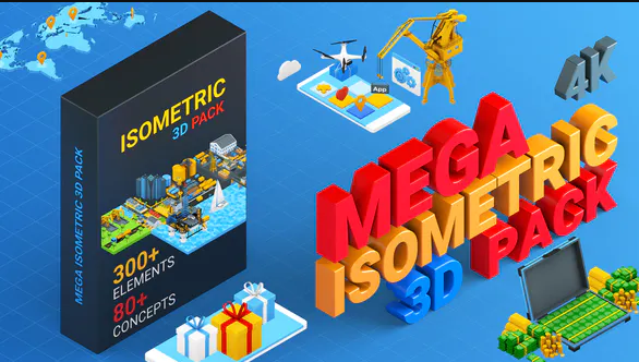 Videohive Isometric Mega Pack 27019075 Free Download (premium)