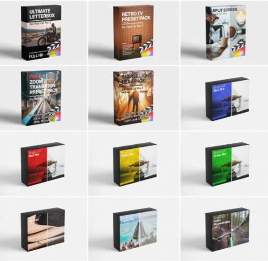 FCPX FULL ACCESS Ultimate Bundle (Includes ALL FCPX Plugins, LUTS) 2022 (premium)