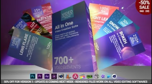 700 Video Creation Suite V2 Transition 22974586 Videohive Free Download