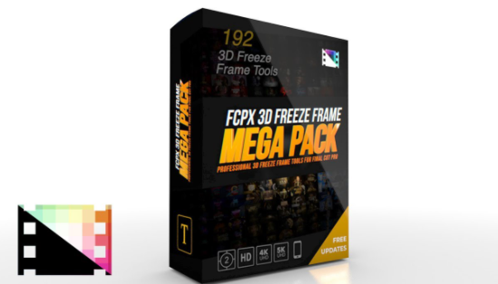 Pixel Film Studios FCPX 3D Freeze Frame Mega Pack