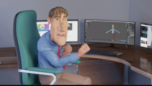 Creating a Finished Character Animation in Blender 2.9 with David Andrade