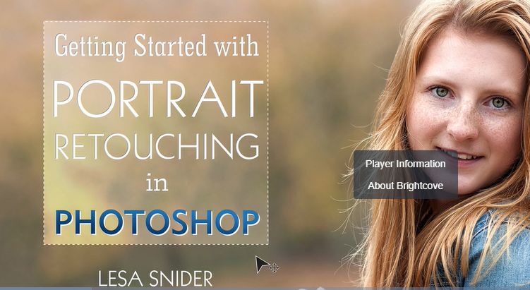 Getting Started With Portrait Retouching In Photoshop With Lesa Snider