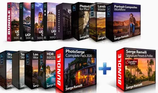 PhotoSerge Serge Ramelli Complete Package Bundle Updated 2020