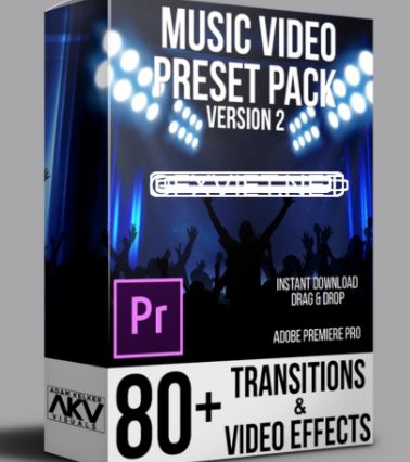 HOT! Music Video Preset Pack + Transition Vol. 2 for Premiere