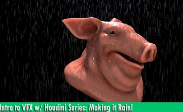Introduction to VFX with Houdini Series: Making it Rain by Chris Rasch