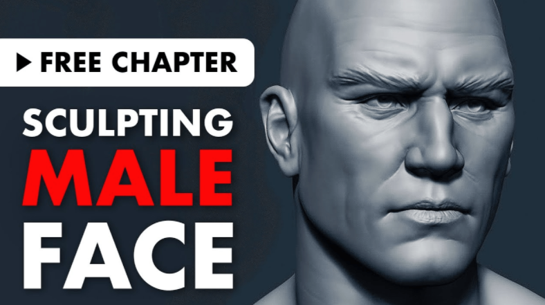 Realistic Male Face with Henning Sanden and Morten Jaeger