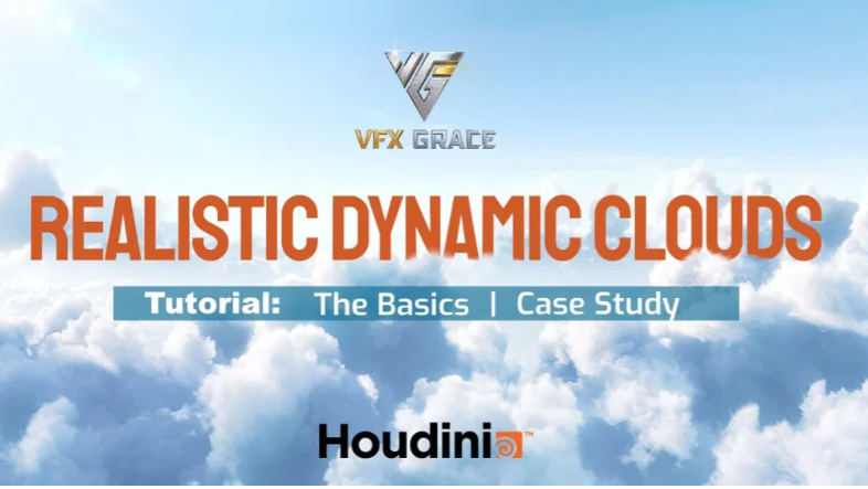 Gumroad – Houdini Tutorial | Realistic Dynamic Clouds By VFX Grace