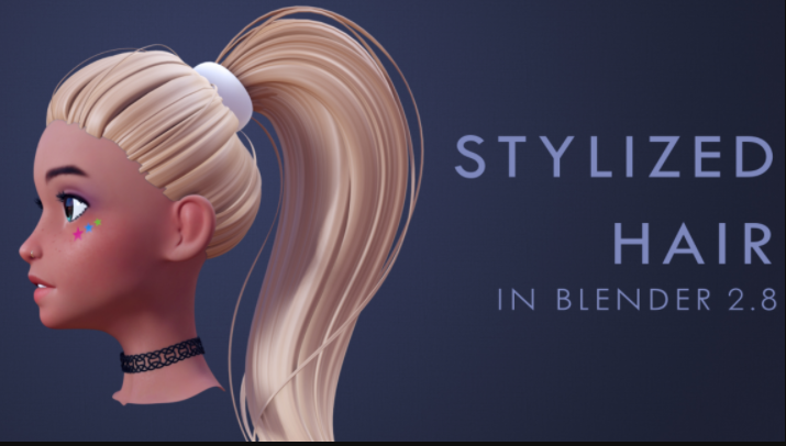 Modeling Stylized Hair in Blender with Danny Mac