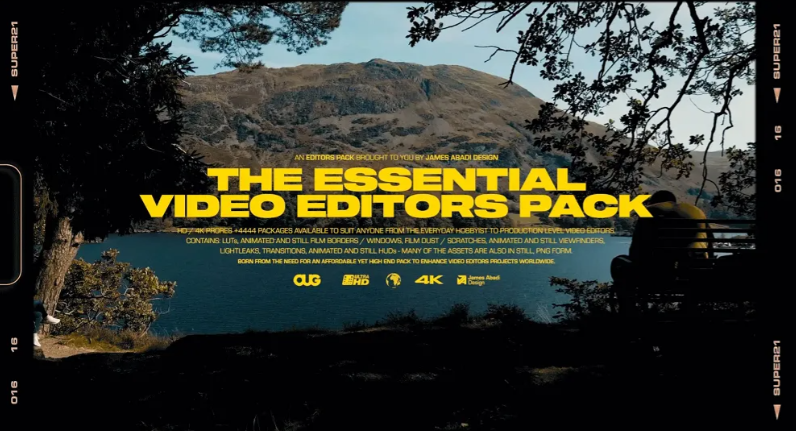 James Abadi – The Essential Video Editors Pack (HD)