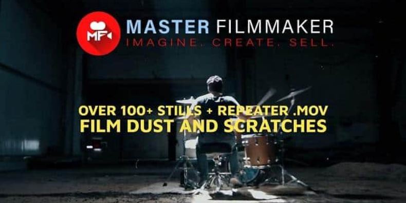 Master Filmmaker – Film Dust And Scratches Texture Pro Pack MOV 4K