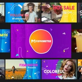 Videohive Colorful Modern Slideshow 33449079 Free Download