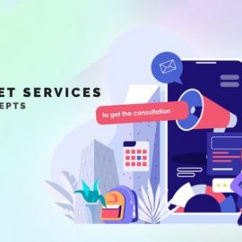 Videohive Internet Services Flat Concept 33559878 Free Download