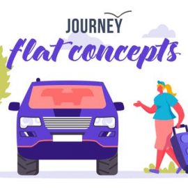 Videohive Journey Flat Concept 33544799 Free Download