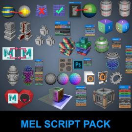 Gumroad – Malcolm341 All Mel Script Pack for Maya (Updated)