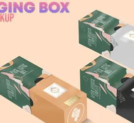 Videohive Packaging Box Animated Mockup 30950514