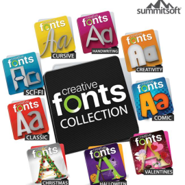 Summitsoft Creative Fonts Collection 2021 Free Download