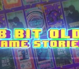 Videohive 8 Bit Old Game Social Media Stories 34742157