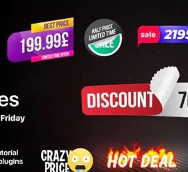 Videohive Discount Pricing Elements 34620525