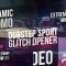 Videohive Dubstep Sport Glitch Opener 17792409