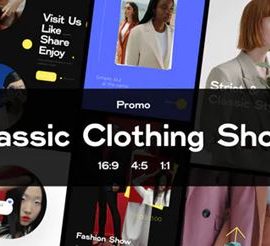 Videohive Fashion Event Instagram Stories and Posts Slideshow 34620831
