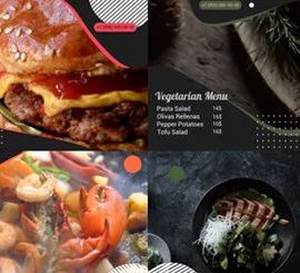 Videohive Food Menu After Effects 34758795