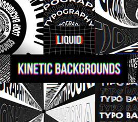 Videohive Kinetic Backgrounds 34702961