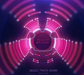 Videohive Neon Tunnel Music Visualizer 29854497