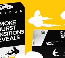 Videohive Cartoon Smoke, Burst, Transitions, Reveal 34539319