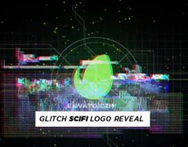 Videohive Glitch Scifi Logo Reveal 20825036