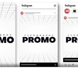 Videohive Instagram Typography Opener 34458644