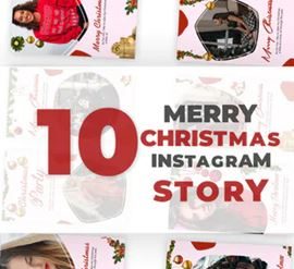 Videohive Merry Christmas Instagram Story 34529972