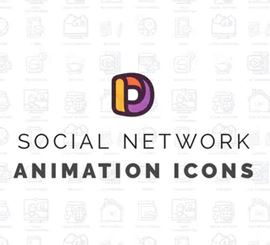 Videohive Social network Animation Icons 34467025