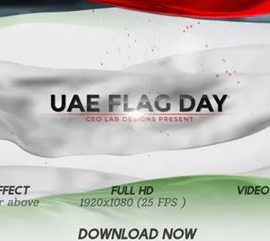 Videohive UAE Flag Day Memorial Day National Day Independence Day 34437335