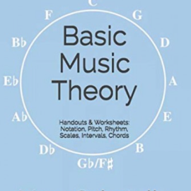 Basic Music Theory: Handouts & Worksheets: Notation, Pitch, Rhythm, Scales, Intervals, Chords (Premium)
