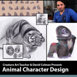 Animal Character Design with David Colman (Premium)