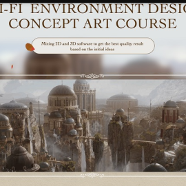 Wingfox – Sci-Fi Environment Design Concept Art Course with Pedro Blanco (Premium)