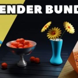 [3xBUNDLE] Best Blender 3D modeling practice for beginners (Premium)