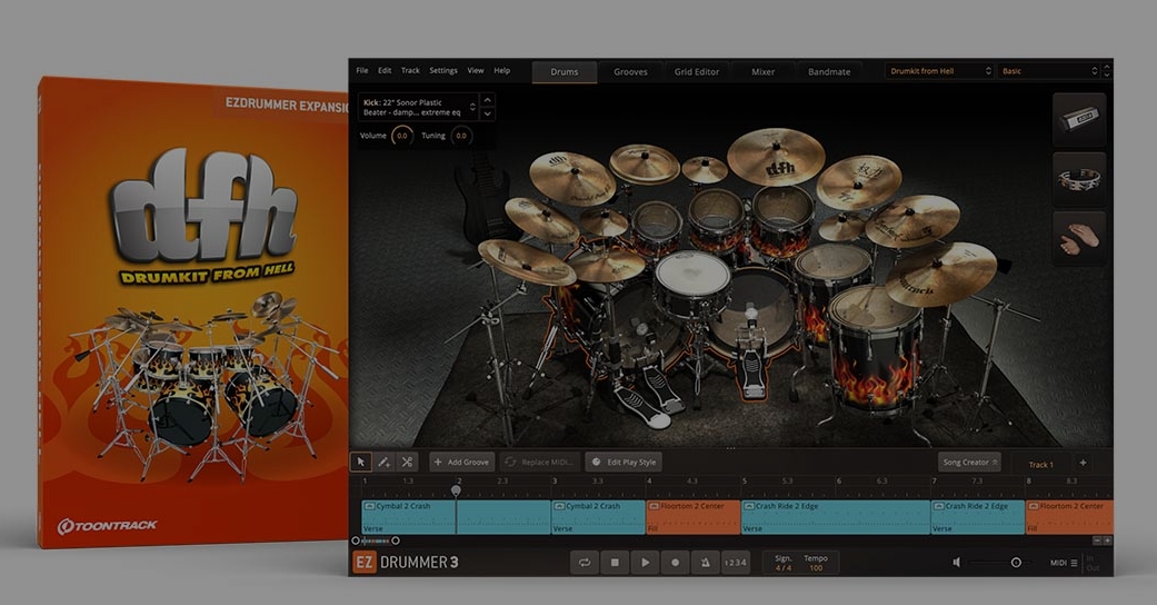 ezdrummer drumkit from hell free download mac