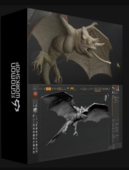 THE GNOMON WORKSHOP – DESIGNING & MODELING A CREATURE WITH SCALES