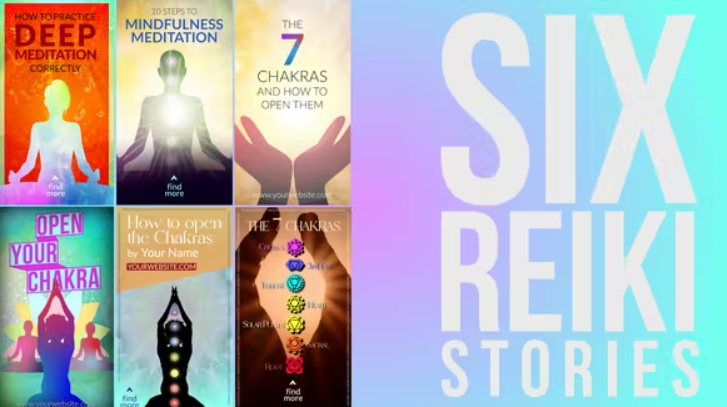 Videohive Six Reiki Stories