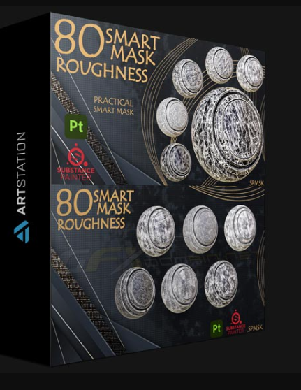 ARTSTATION – 80 PRACTICAL AND USEFUL ROUGHNESS SMART MASK HIGH QUALITY