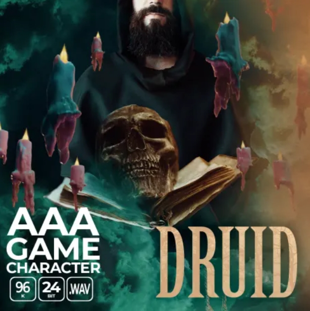 Epic Stock Media AAA Game Character Druid [WAV]
