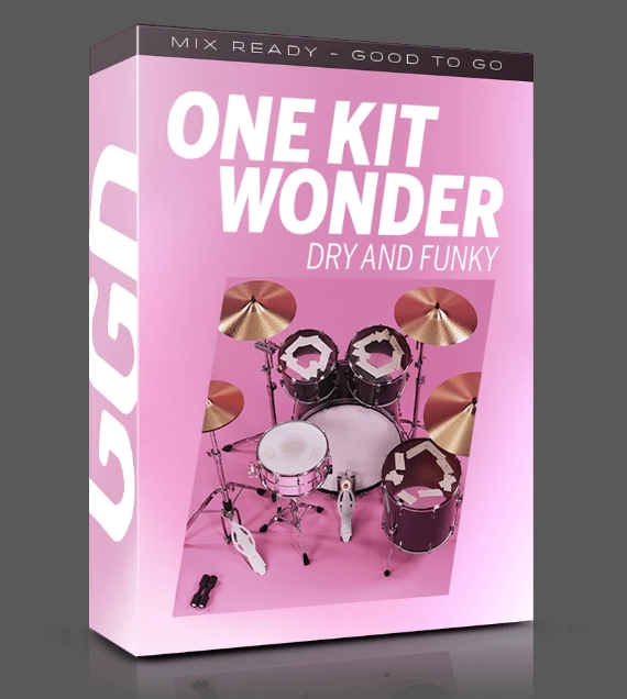 GetGood Drums One Kit Wonder Dry And Funky [KONTAKT]