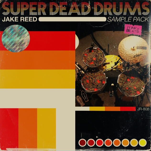 Jake Reed Music Super Dead Drums Sample Pack [WAV]